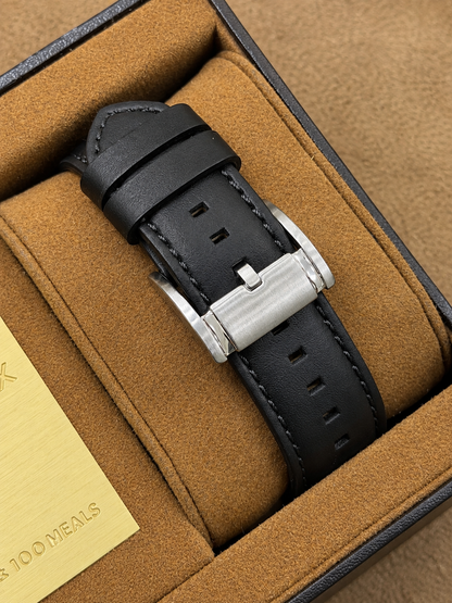 Fossil Auto-Cross Panda 🐼 Original Watch Mens Lot Import 43mm Quartz (Pre-Owned)