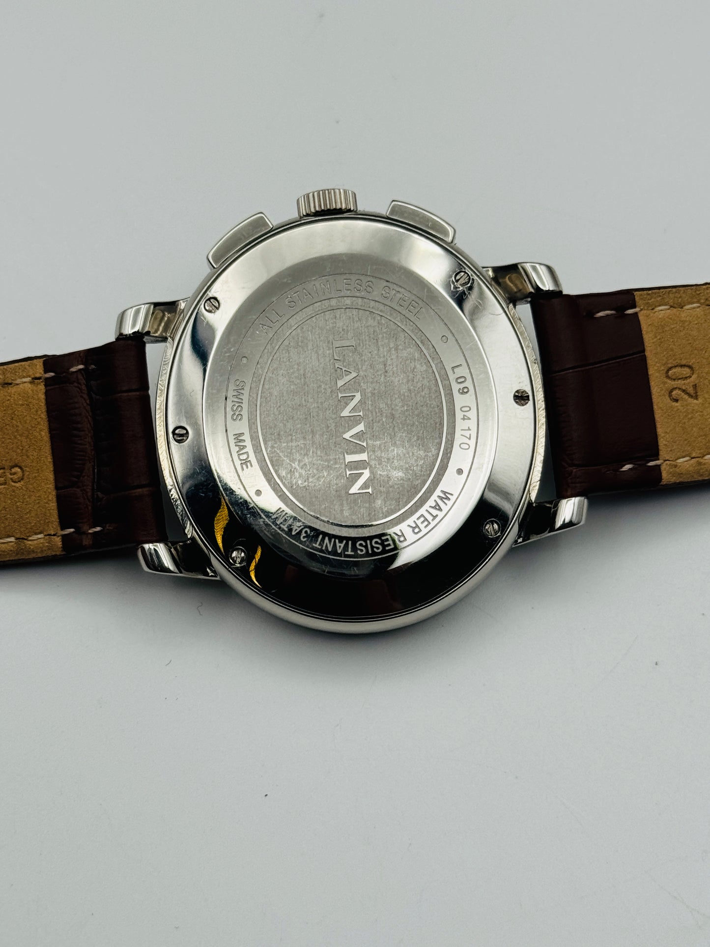 Lanvin Swiss Original Watch For Mens 39mm Quartz