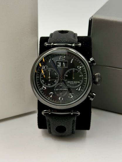 Akribos xxiv Original For Mens Watch 46mm Quartz