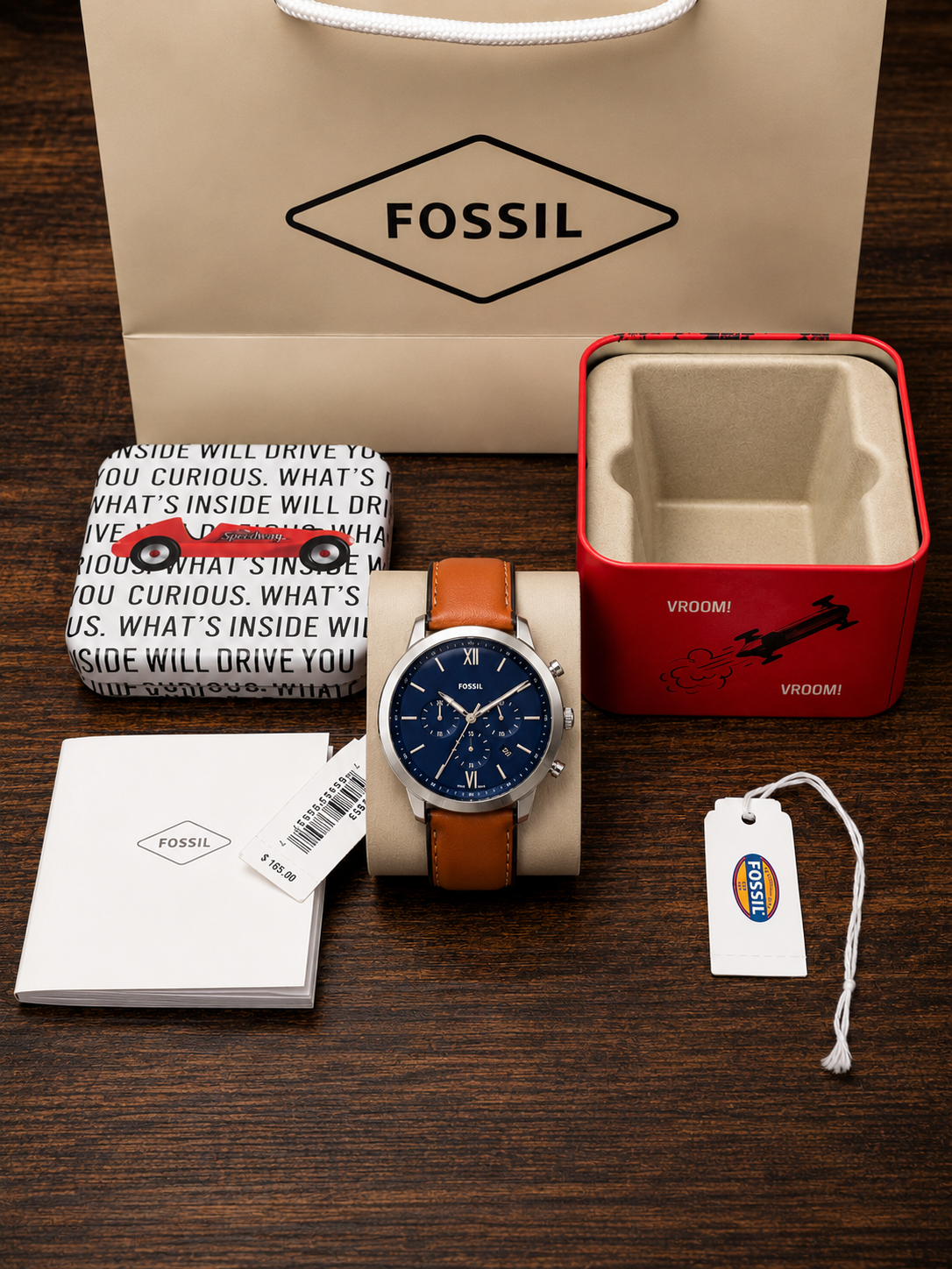 Original Fossil Watch For Men Neutra FS5453
