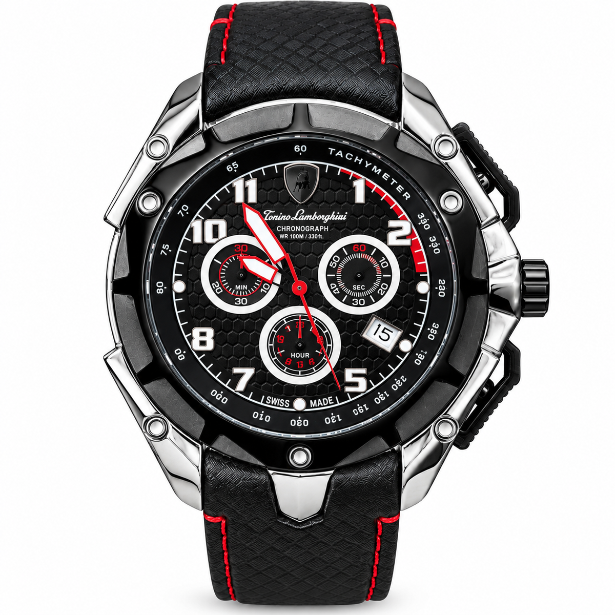 Lamborghini Original Watch Mens Lot Import Quartz 46mm (Pre-Owned)