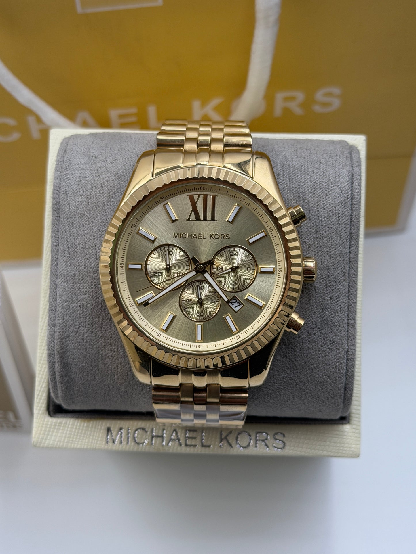 Michael Kors MK-8281 Original Mens Watch 45mm Quartz