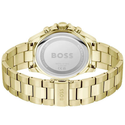 Original Hugo Boss Watch HB.487.1.34.3874 For Men Troper 1514059 5BAR / 165FT Chronograph