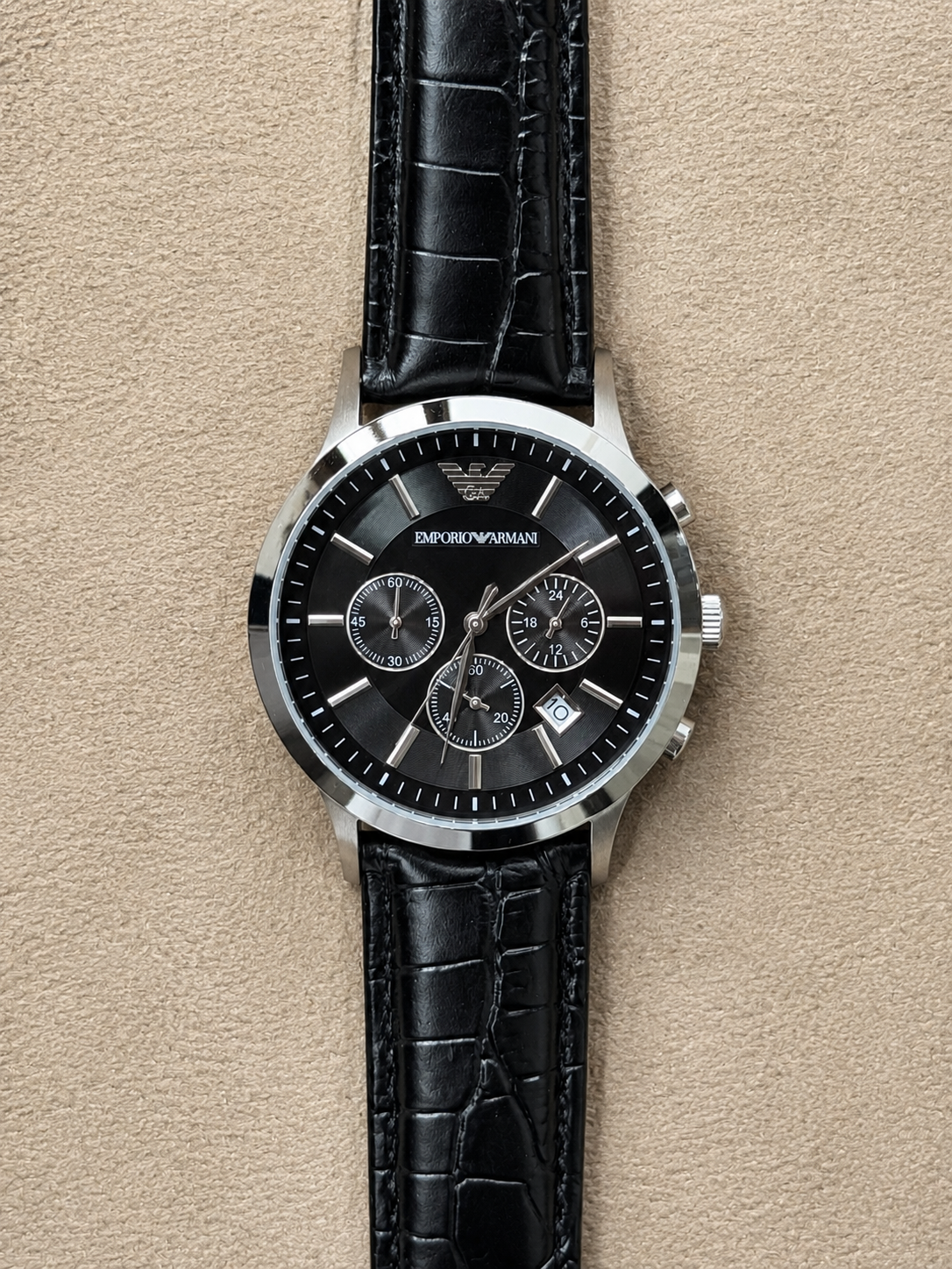 Emporio Armani AR-2447 Original Watch For Mens Lot Import 43mm (Pre-Owned)