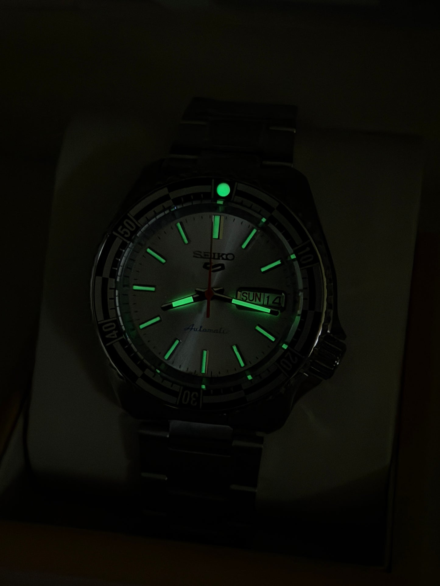 Seiko 5 modified Watch Mens Automatic 40mm