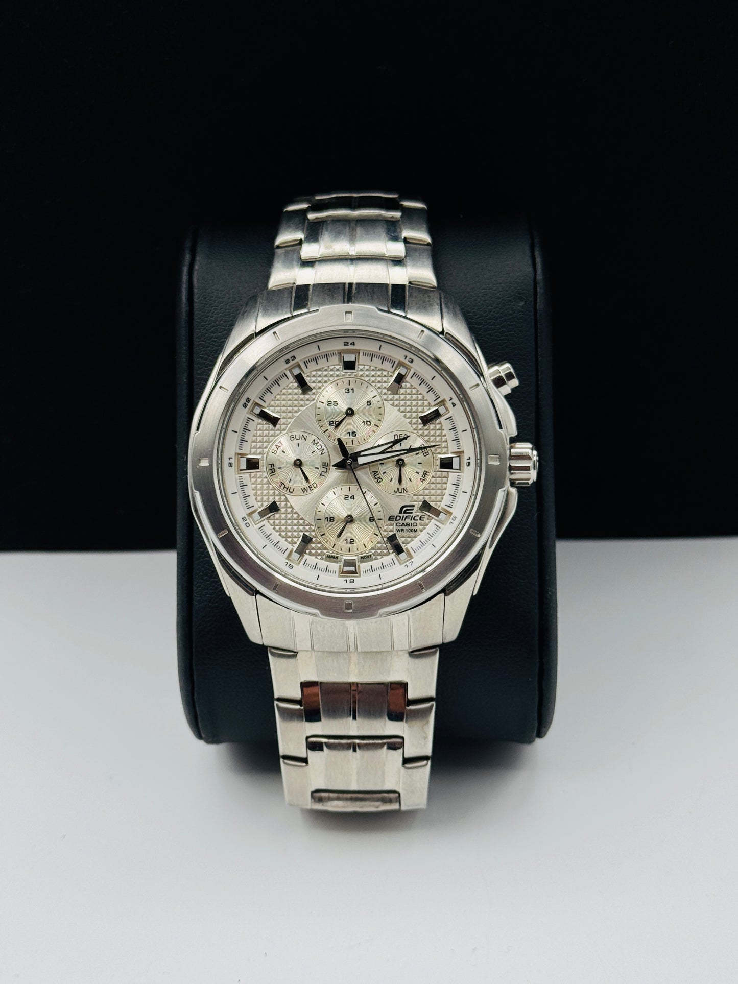 Casio Edifice Hong Kong Made For Mens 44mm Quartz