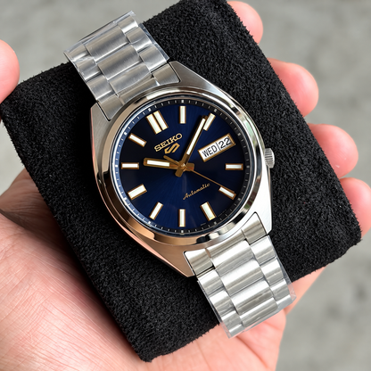 Seiko 5 Sports SNXS Vintage Gold Collection – in Blazer Blue SRPL55K1