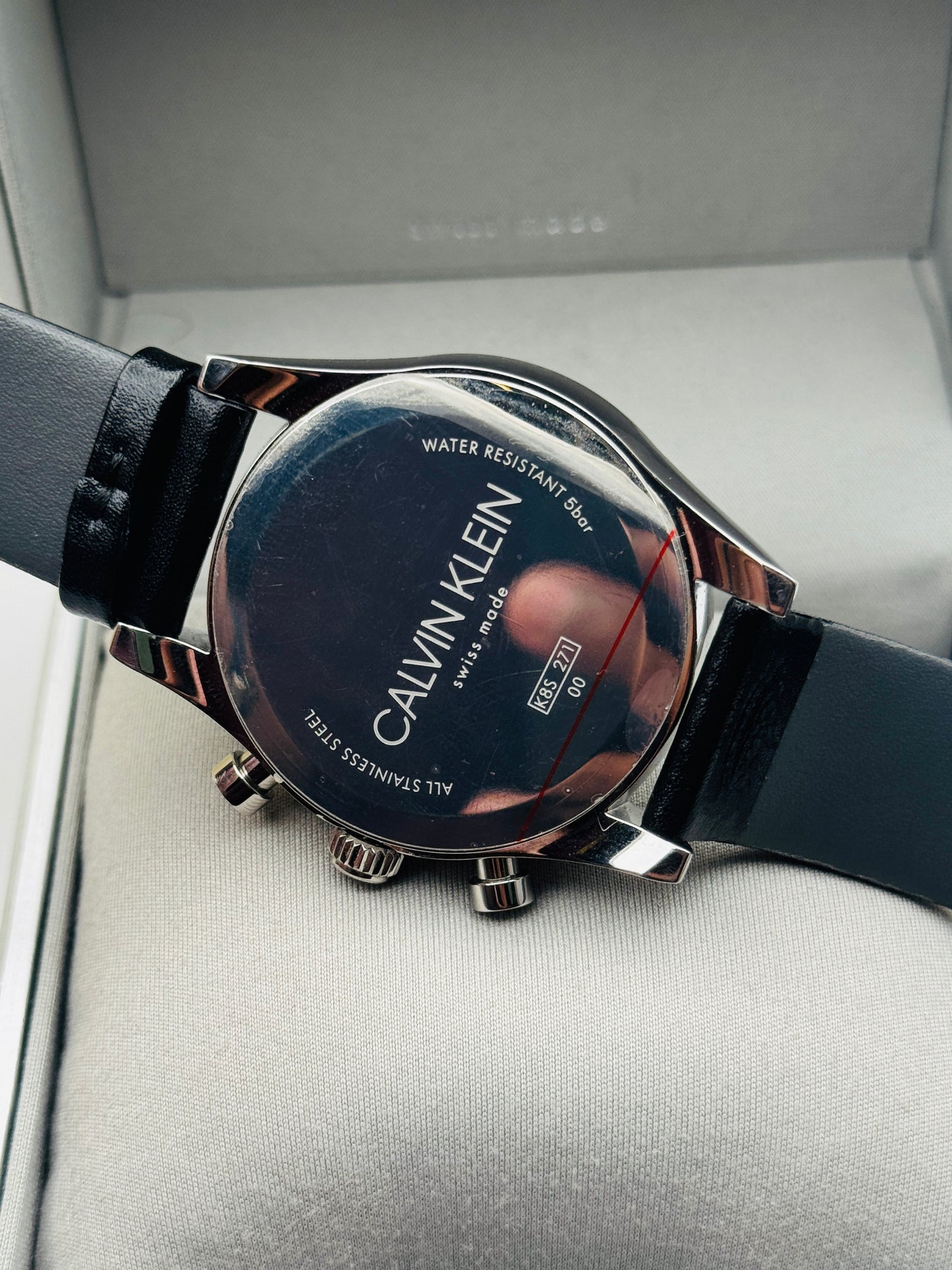 Calvin Klein Swiss K8S271C1 Original For Mens 43mm Quartz