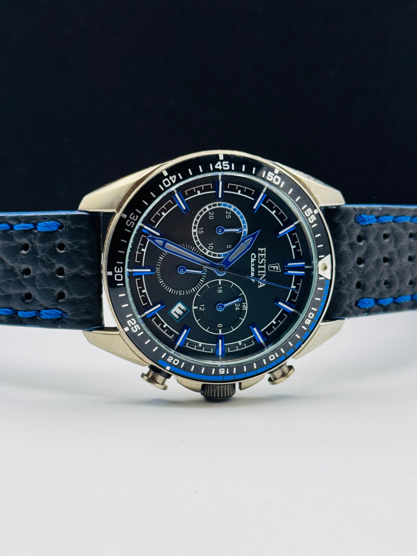 Festina Original Lot Import Watch For Mens 44mm Quartz