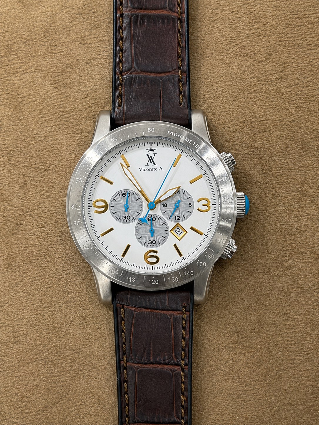 Vicomte A. Original Watch For Mens Lot Import 45mm Quartz (Pre-Owned)