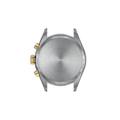 Tissot PR 100 Two-tone Stainless Steel Silver Dial Chronograph Quartz Watch for Gents - T150.417.22.031.00