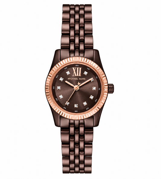 MICHAEL KORS LADIES BROWN STAINLESS STEEL WOMEN'S WATCH MK-4844