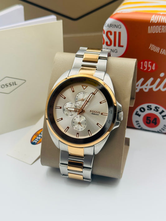 Fossil Autocross BQ-2642 Original Multifunction Watch 44mm (Pre-Owned)