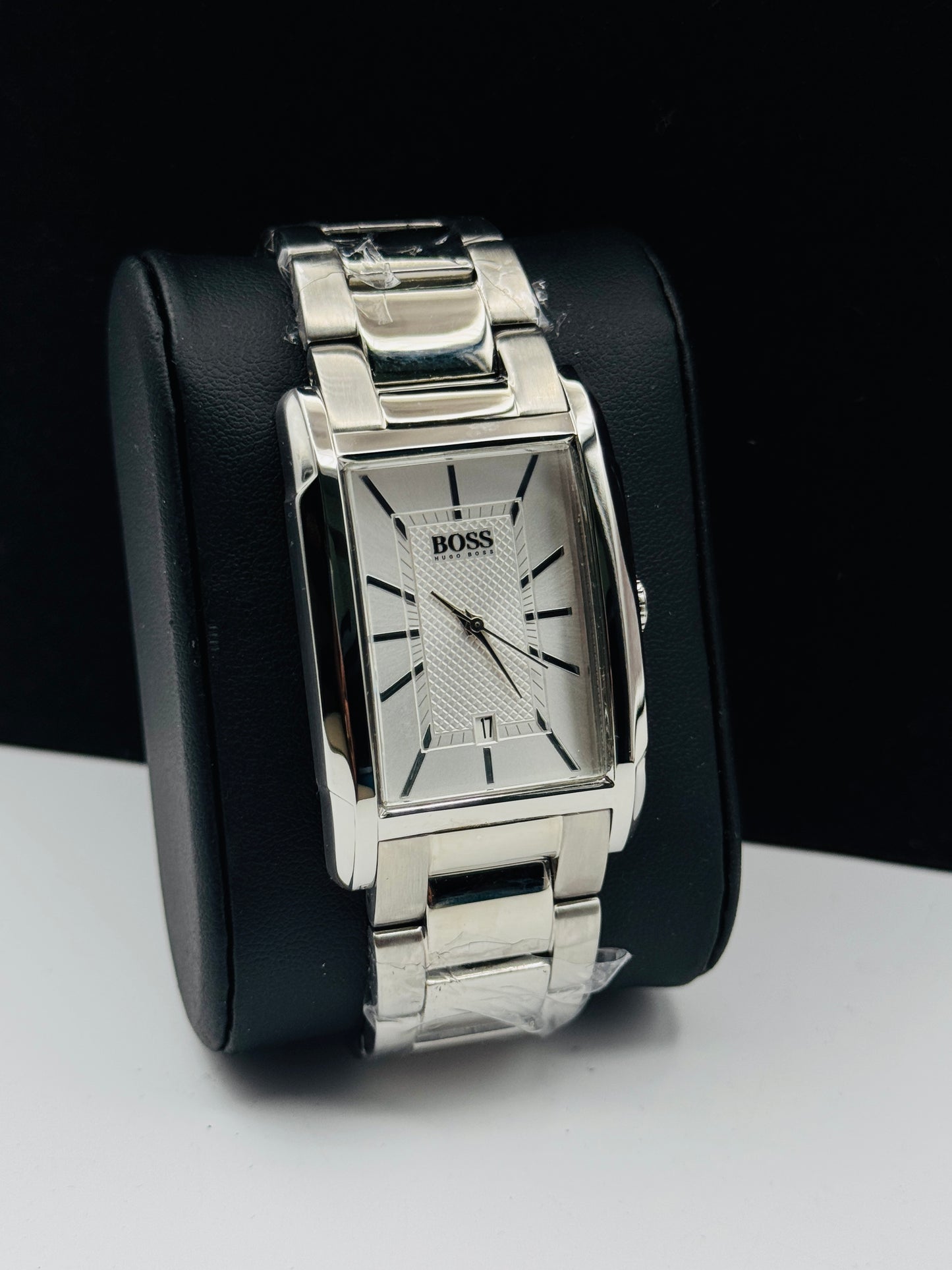 Hugo-Boss Tank Shape For Mens Watch Lot Import 42mm Quartz