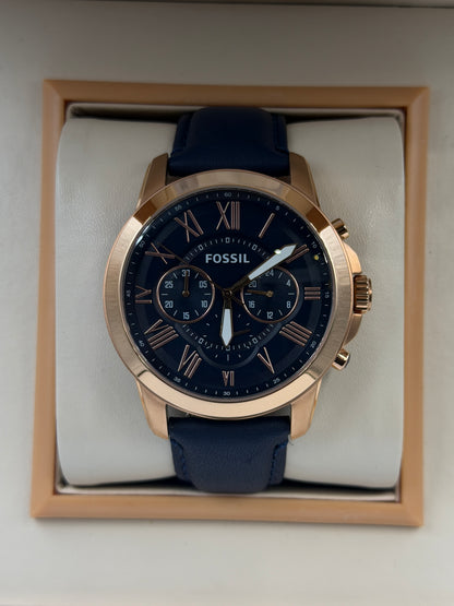 Fossil FS-4835 Original For Mens Watch 44mm Quartz (Pre-Owned)