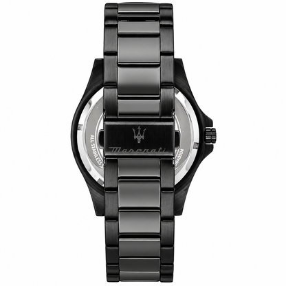 Original Maserati Watch For Men Sfida R8853144001 With Black Dial (PRE-OWNED)