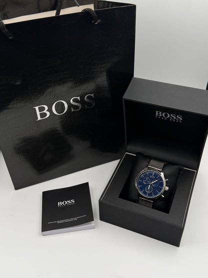 Hugo Boss HB.317.1.14.3173 Original Mens Watch 42mm Quartz (Like New)