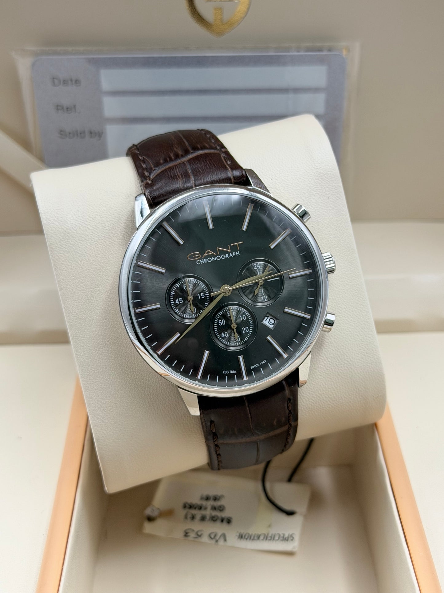 Gant Original For Mens Watch 43mm Quartz Lot Import