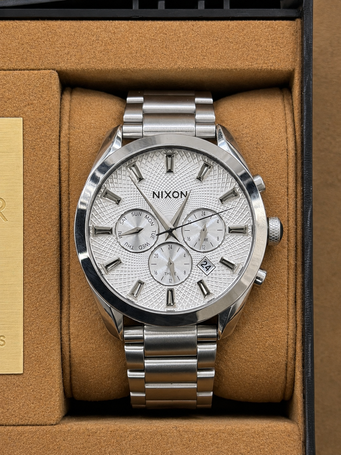 Nixon Set Your Sights Original Lot Import Watch For Mens 42mm Quartz (Pre-Owned