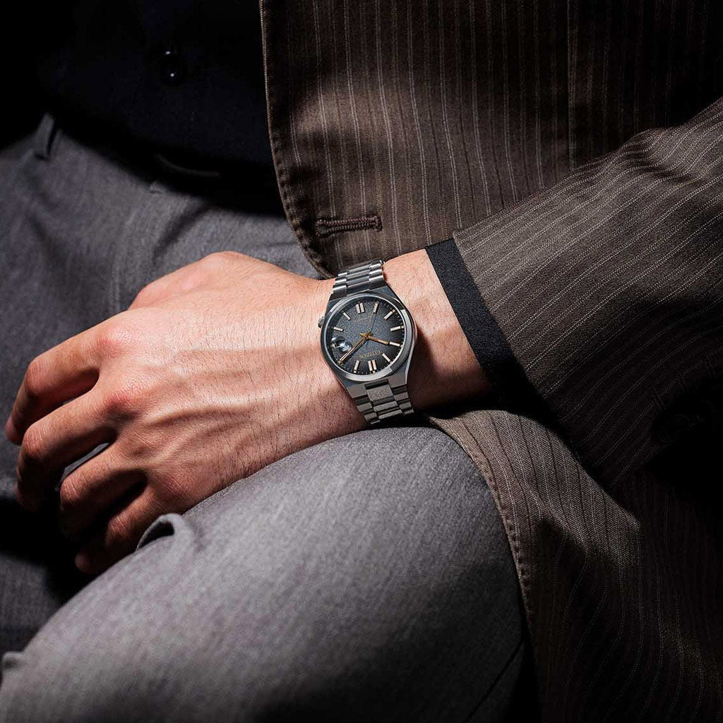 CITIZEN TSUYOSA AUTOMATIC TIME SLIP NJ0200-50E LIMITED EDITION
