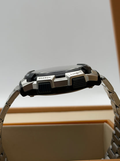 Casio Illuminator Silver Resin Band Grey Dial Digital Watch for Gents - AE-1000WD-1AVDF