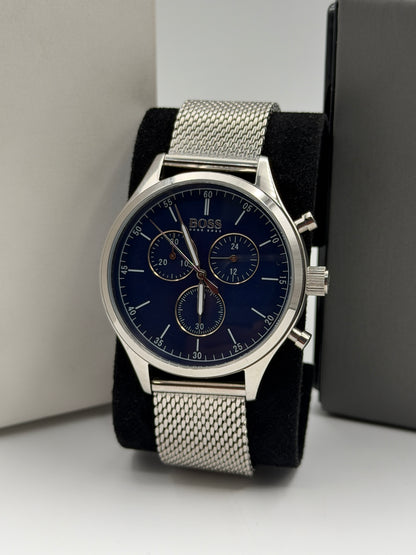 Hugo Boss HB.317.1.14.3173 Original Mens Watch 42mm Quartz (Like New)