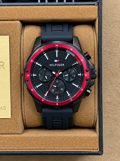 Tommu Hilfiger Lot Import Watch Mens 43mm Quartz