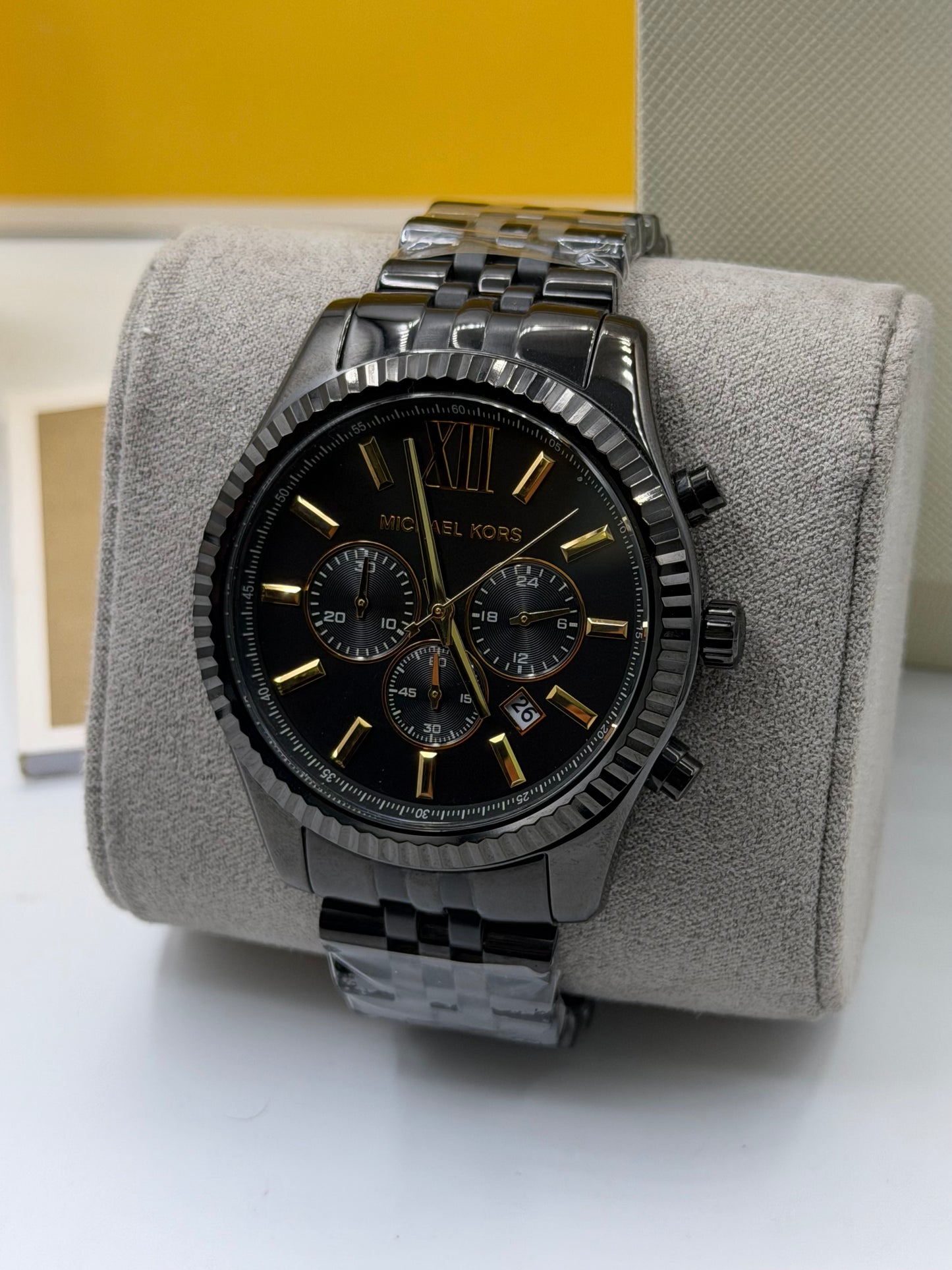 Michael Kors Original Lot Import For Mens Watch 45mm Quartz