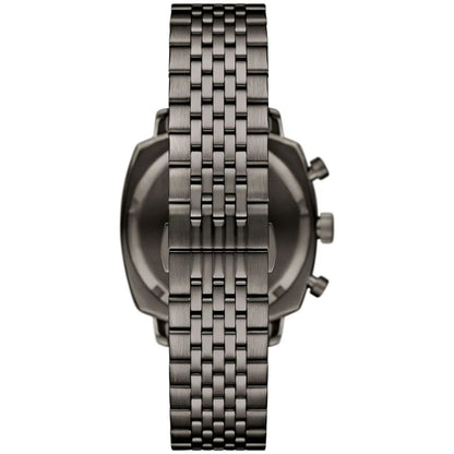 Emporio Armani Carlo 40mm Chronograph Blue Dial Steel Mens Quartz Watch AR11726
