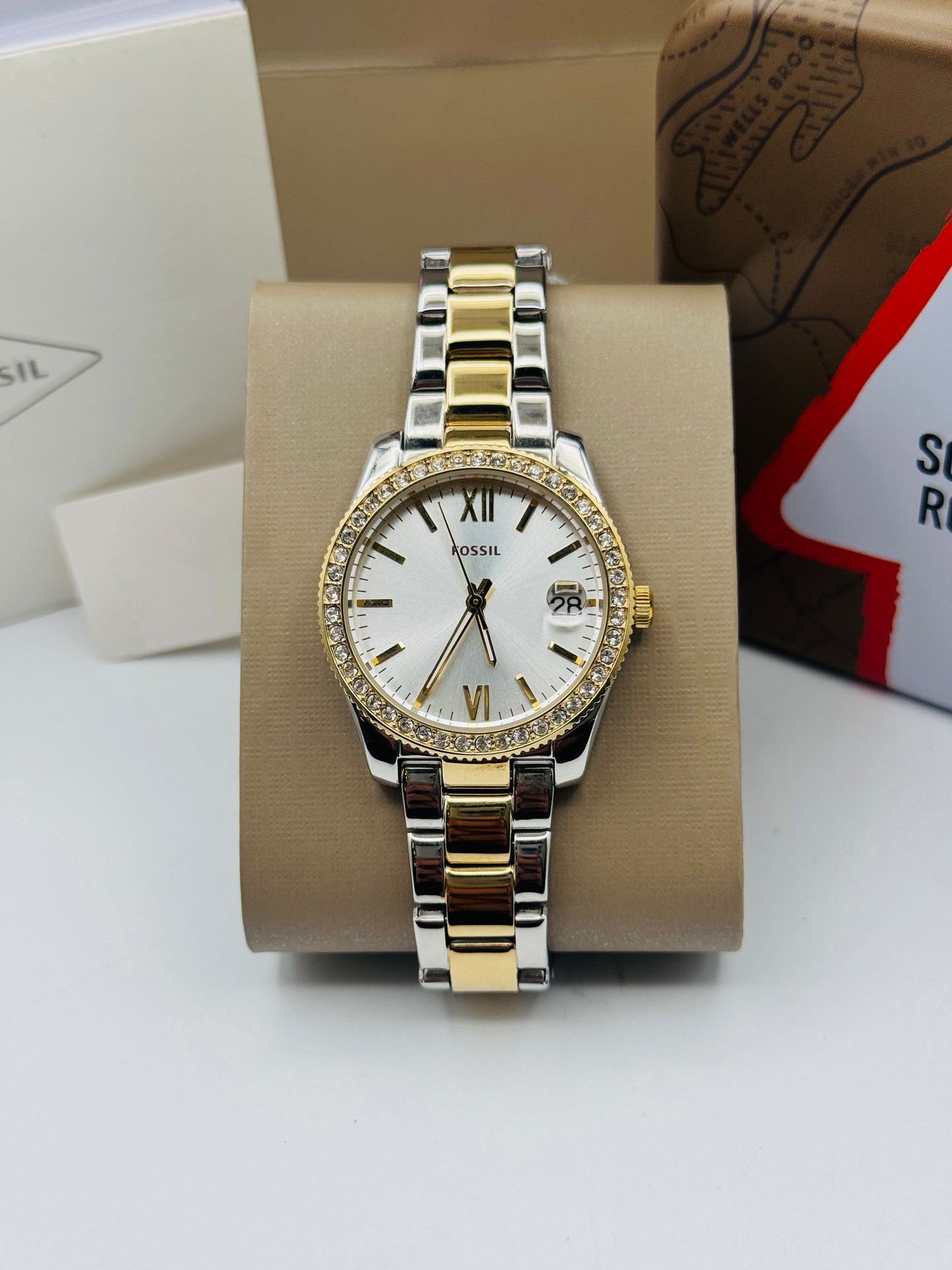 Fossil ES-4319 Metal Band Women Watch