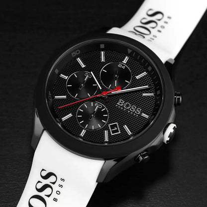Original Hugo Boss Watch HB.366.1.44.3327 For Men Velocity 1513718 Chronograph