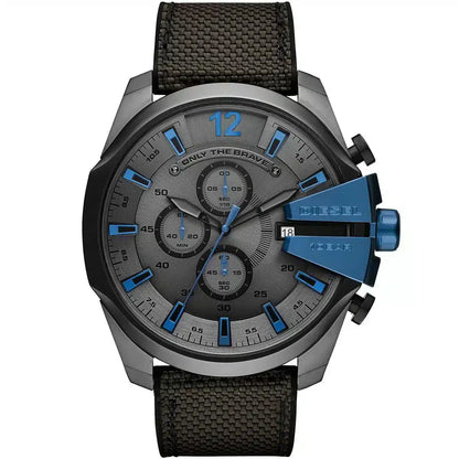 Original Diesel Watch For Men Mega Chief DZ4500 With Gray dial