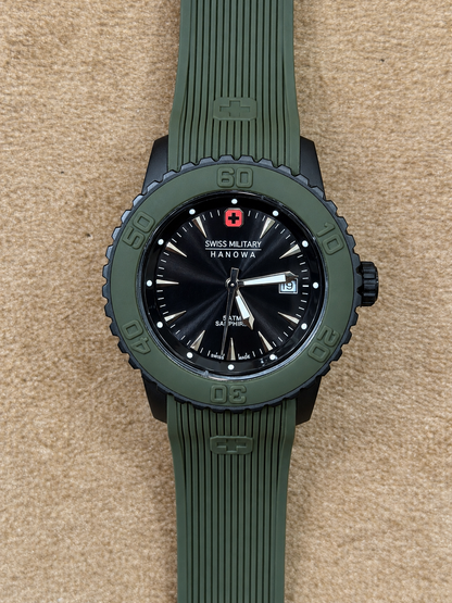 Swiss Military Hanowa Original Watch Mens Lot Import 45mm Quartz
