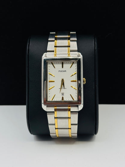 Pulsar By Seiko Tank Shape For Mens 39mm Quartz (Pre-Owned)