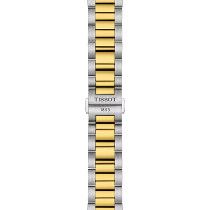 Tissot PR 100 Two-tone Stainless Steel Silver Dial Chronograph Quartz Watch for Gents - T150.417.22.031.00