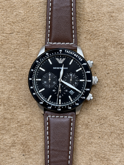 Emporio Armani Lot Import Mens Watch 42mm Quartz (Pre-Owned)