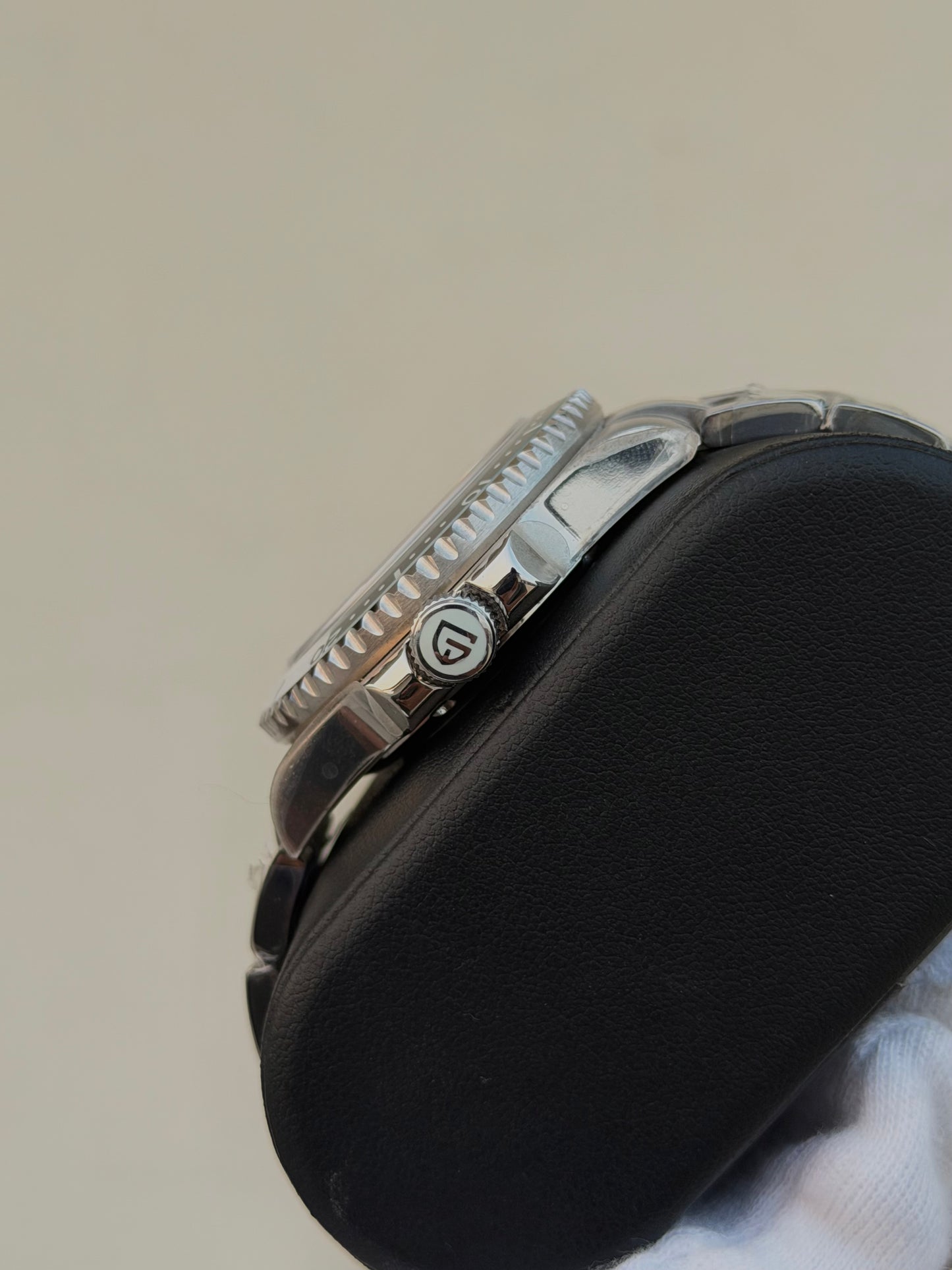 Pagani Design Silver Stainless Steel White Dial Automatic Watch for Gents - PD-1726 40mm