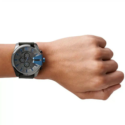 Original Diesel Watch For Men Mega Chief DZ4500 With Gray dial