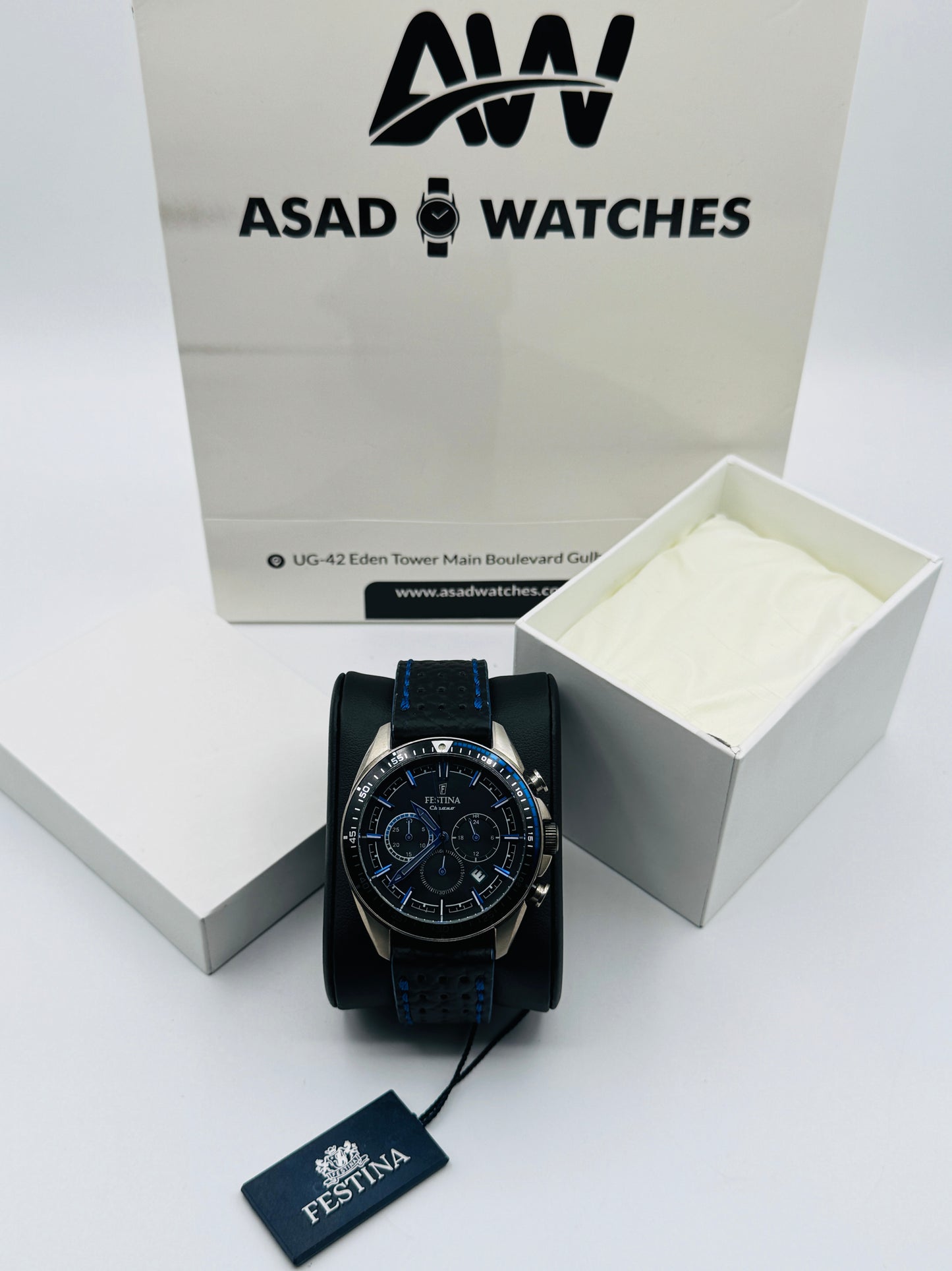 Festina Original Lot Import Watch For Mens 44mm Quartz