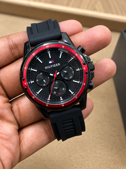 Tommu Hilfiger Lot Import Watch Mens 43mm Quartz