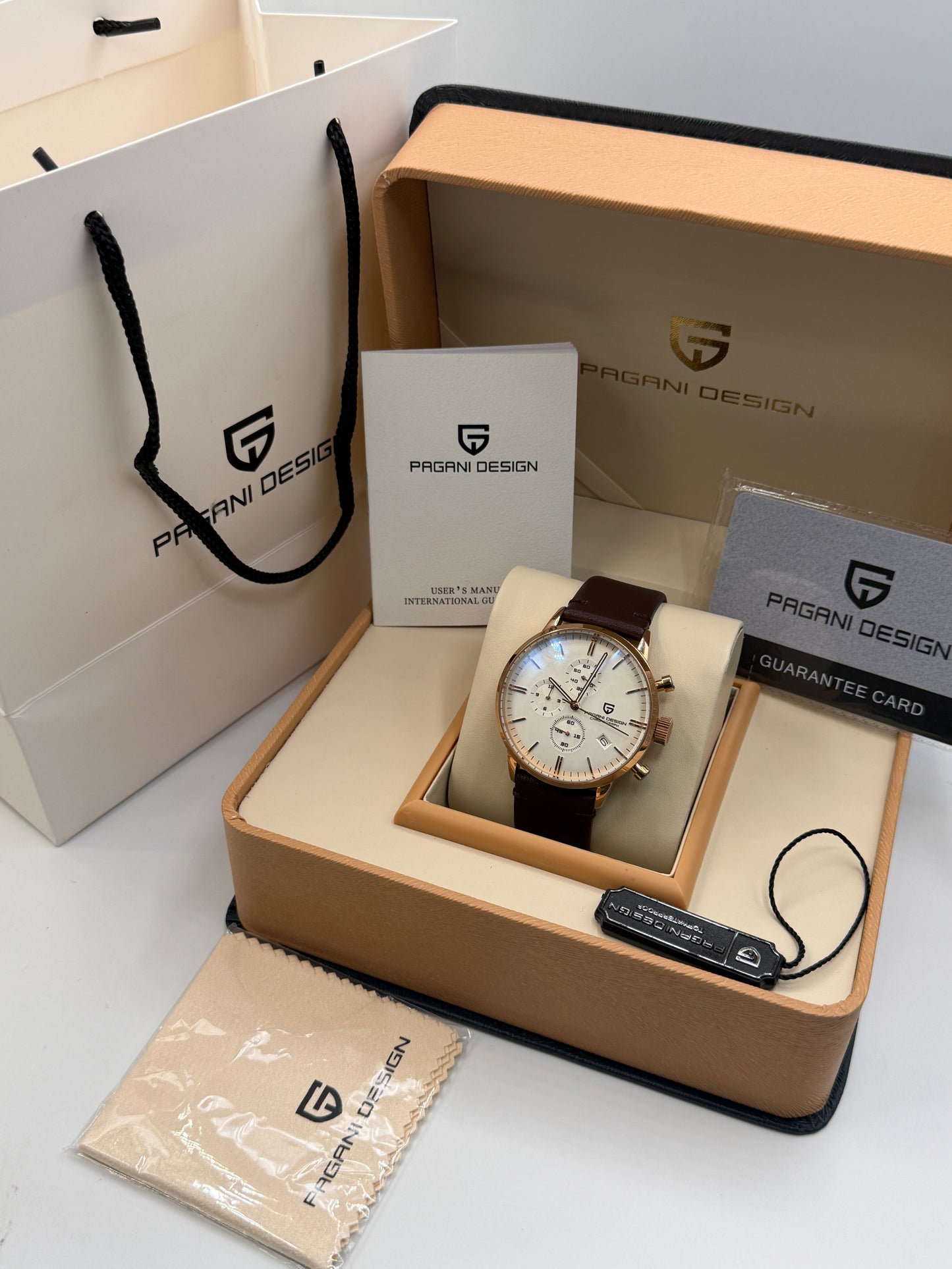 Pagani-Design PD-2720K Original Mens Watch 40mm Quartz
