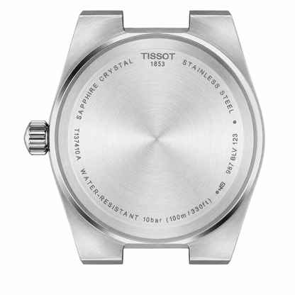 TISSOT PRX Men’s Quartz Swiss Made Black Silicone Strap Blue Dial 40mm Watch T137.410.17.041.00
