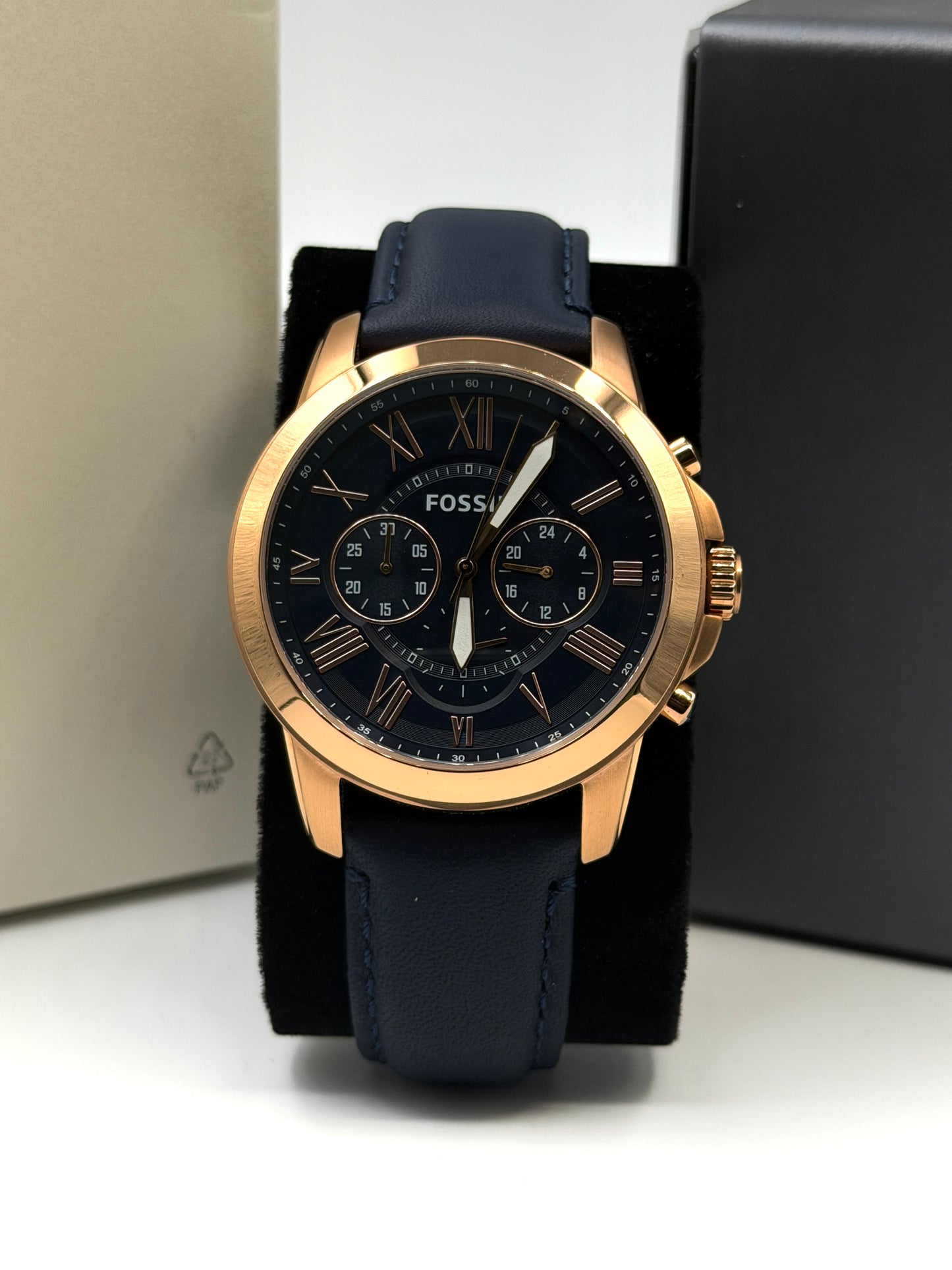 Fossil FS-4835 Original For Mens Watch 44mm Quartz (Pre-Owned)