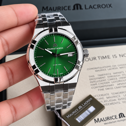 MAURICE AIKON QUARTZ DATE 40MM FOR MENS ORIGINAL