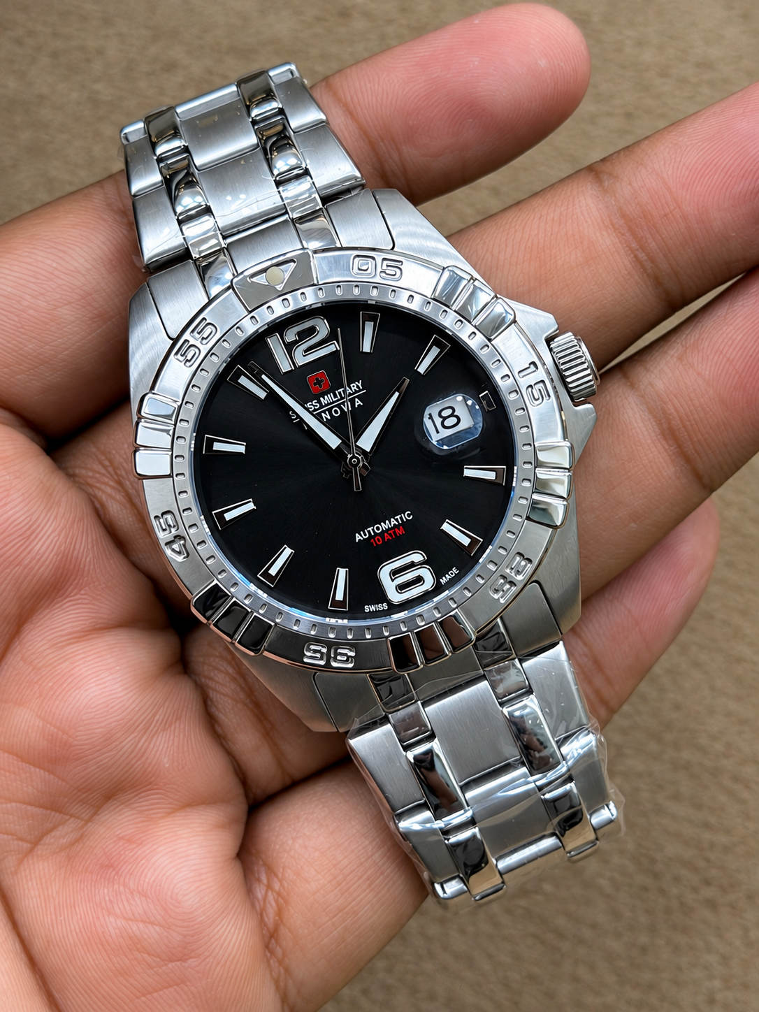 Swiss Military Hanowa Automatic Lot Import Watch 44mm (Pre-Owned)