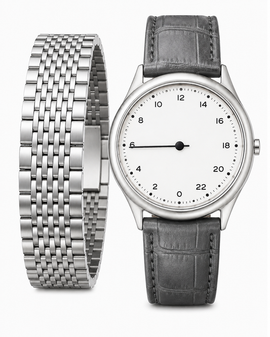 Swiss Slow Time Original Watch For Mens 42.5mm Quartz 24 Hours Time Lot Import