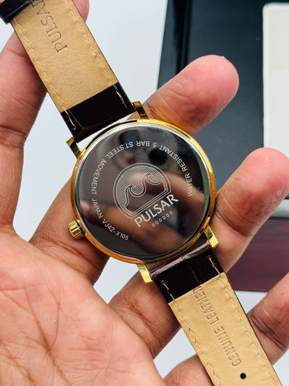 Pulsar By Seiko Original Lot Watch Mens 43mm Quartz