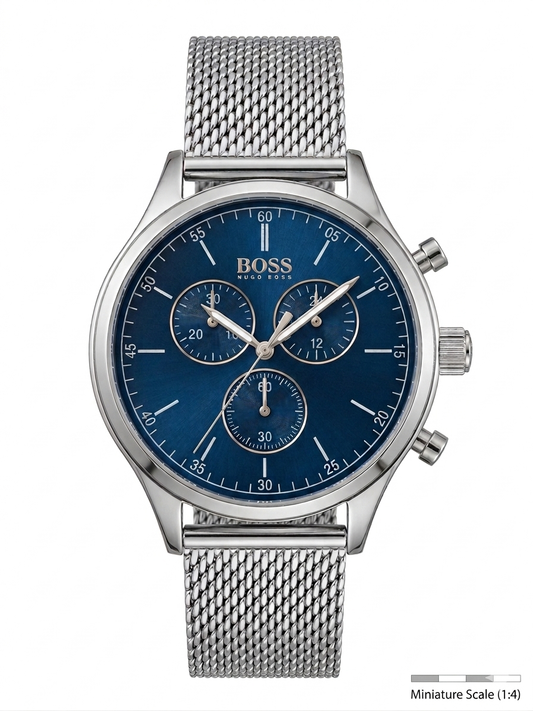 Hugo Boss HB.317.1.14.3173 Original Mens Watch 42mm Quartz (Like New)