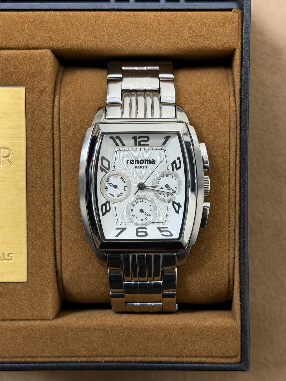 Renoma Paris RE-060 Original Watch For Mens Lot Import 42mm Quartz (Pre-Owned)
