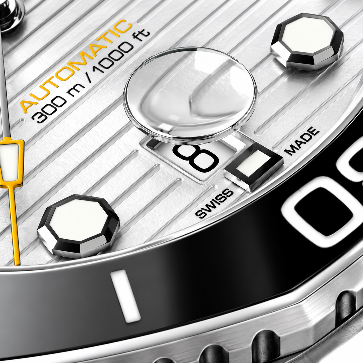 Tag Heuer Silver Stainless Steel Silver Dial Automatic Watch for Gents - WBP201C BA0632